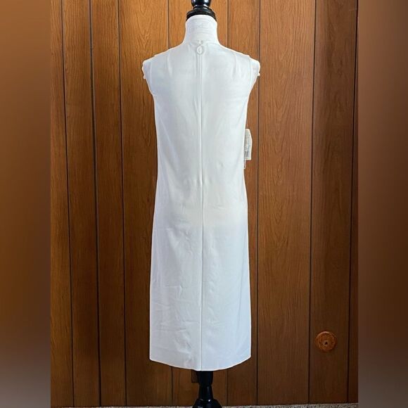 Akris punto Lasercut Eyelet Slip Dress size 4 - Picture 11 of 14